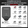 Elecq Home AC charger 22kW Triphasé
